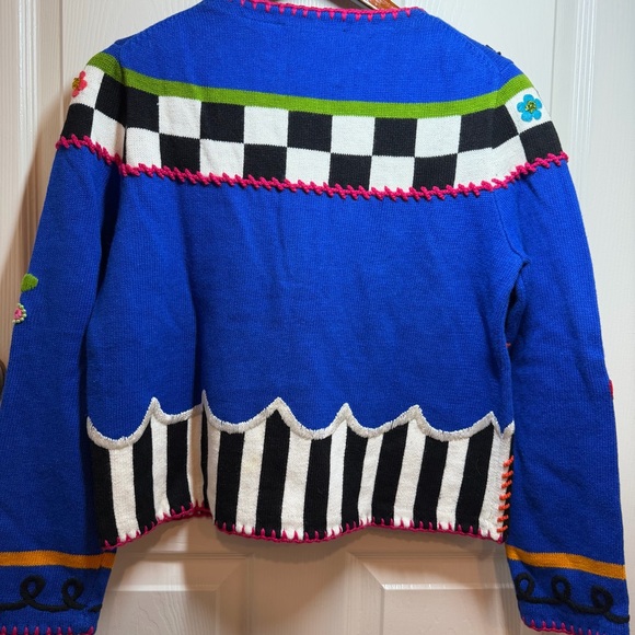 rare vintage michael simon butterfly sweater NWT - Picture 12 of 15